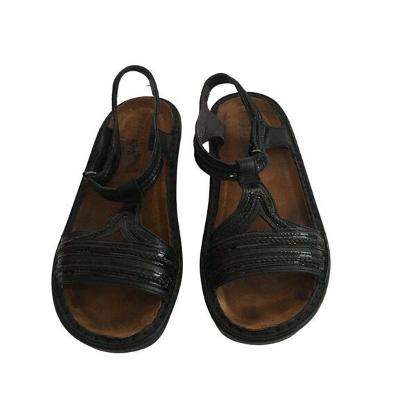 Naot black womens sandals size 38 - Picture 2 of 6